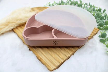 Kinder-teller-regenbogen-design-rosa