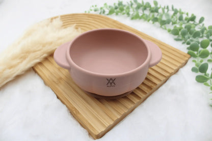 Kinder-Silikon-Schale-rosa