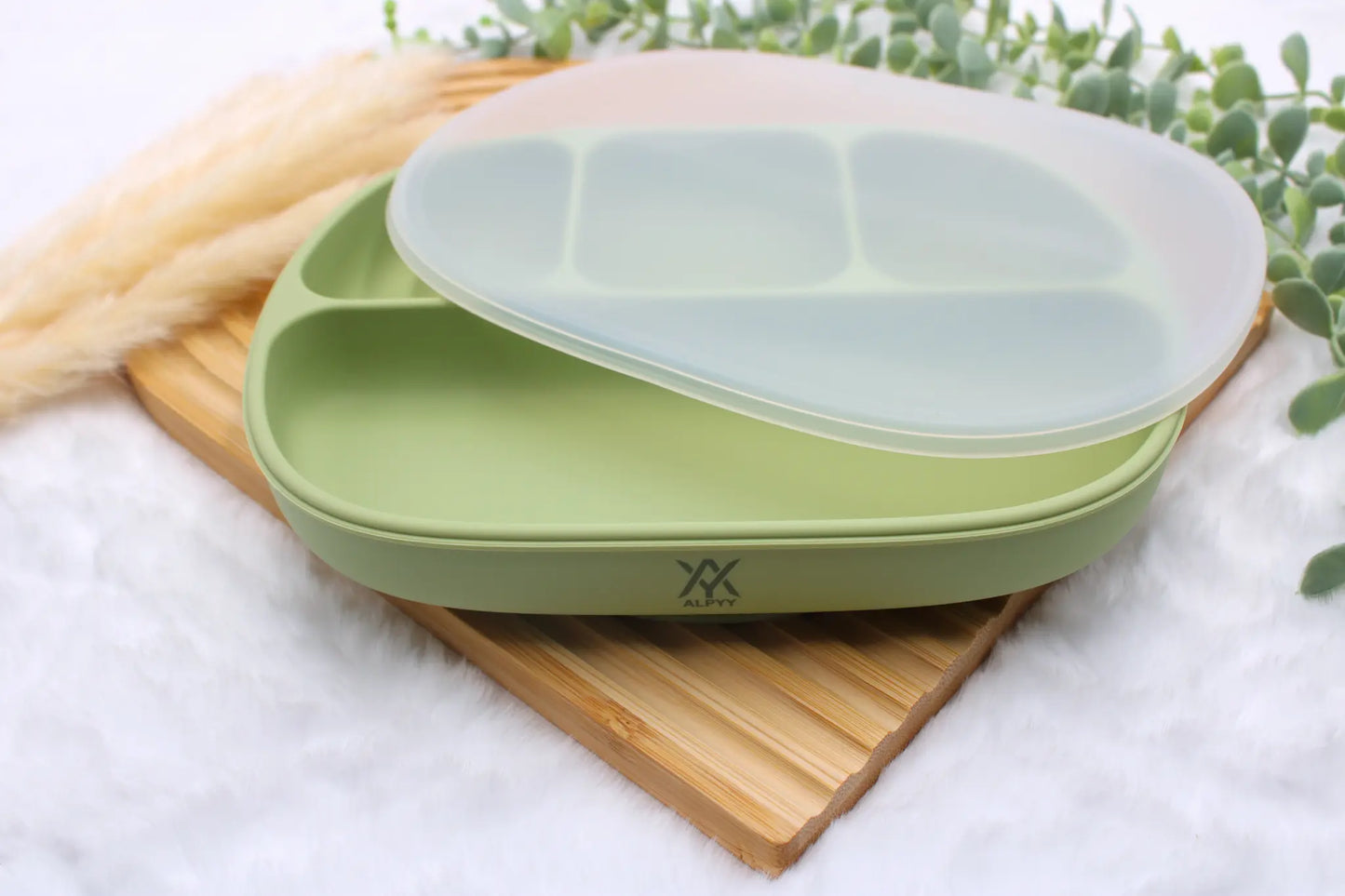 Kinder-und-Baby-Essteller-olive