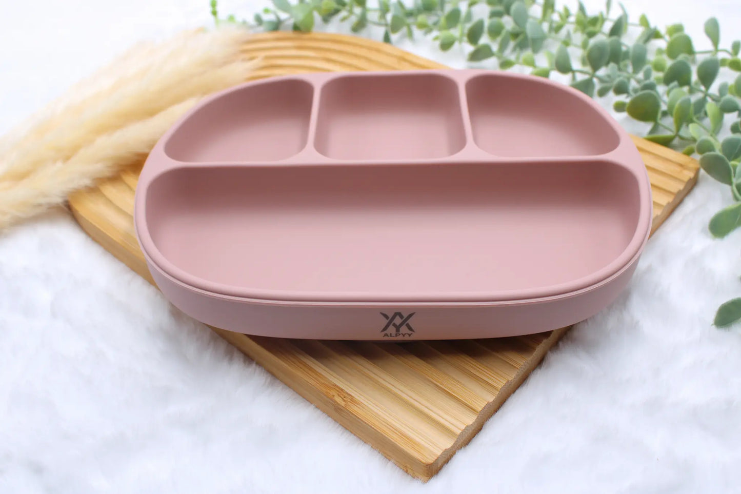 Kinder-und-Baby-Essteller-rosa