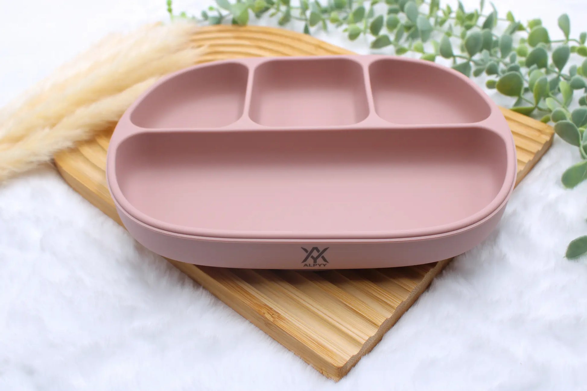 Kinder-und-Baby-Essteller-rosa