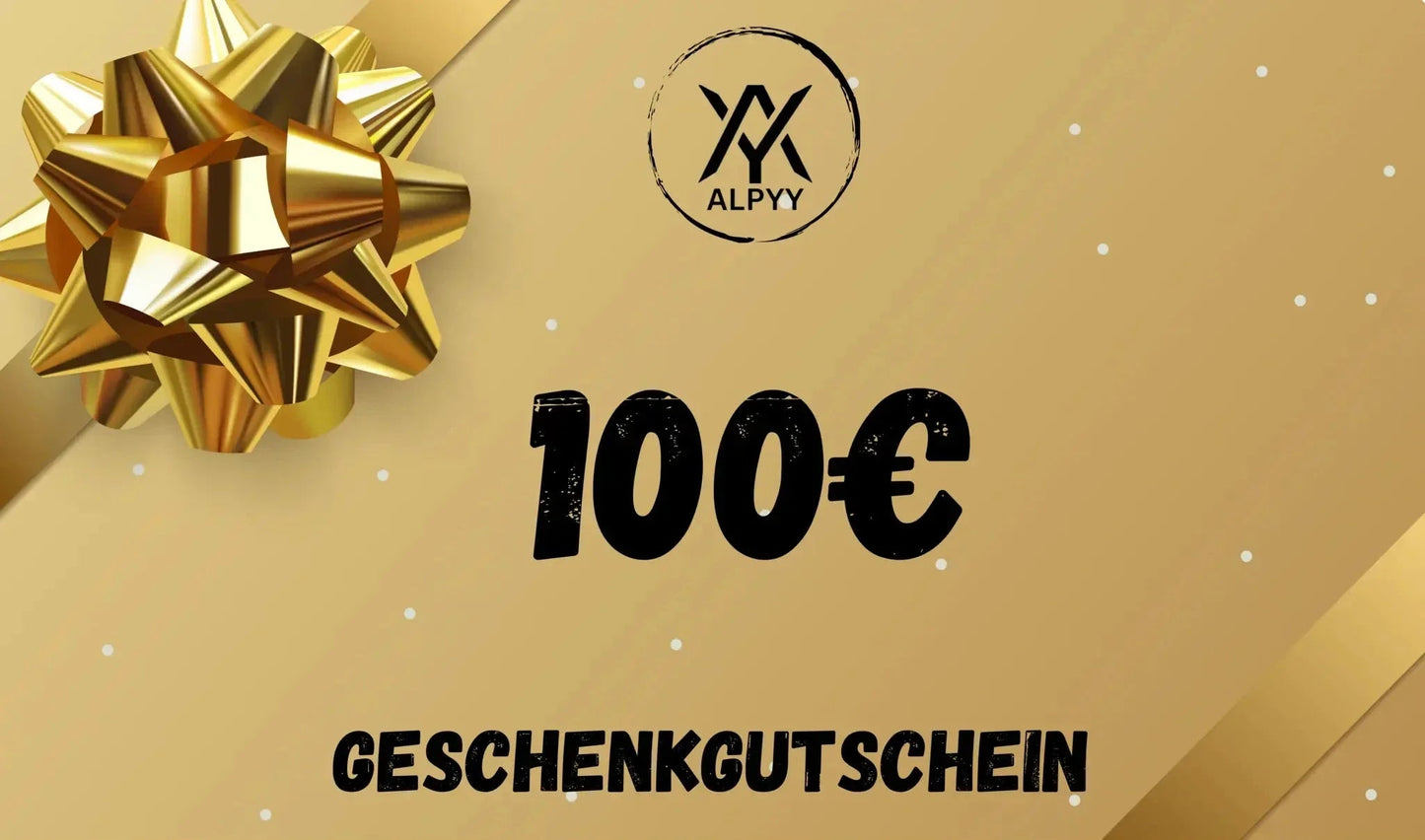 Geschenkgutschein 100€ Alpyy