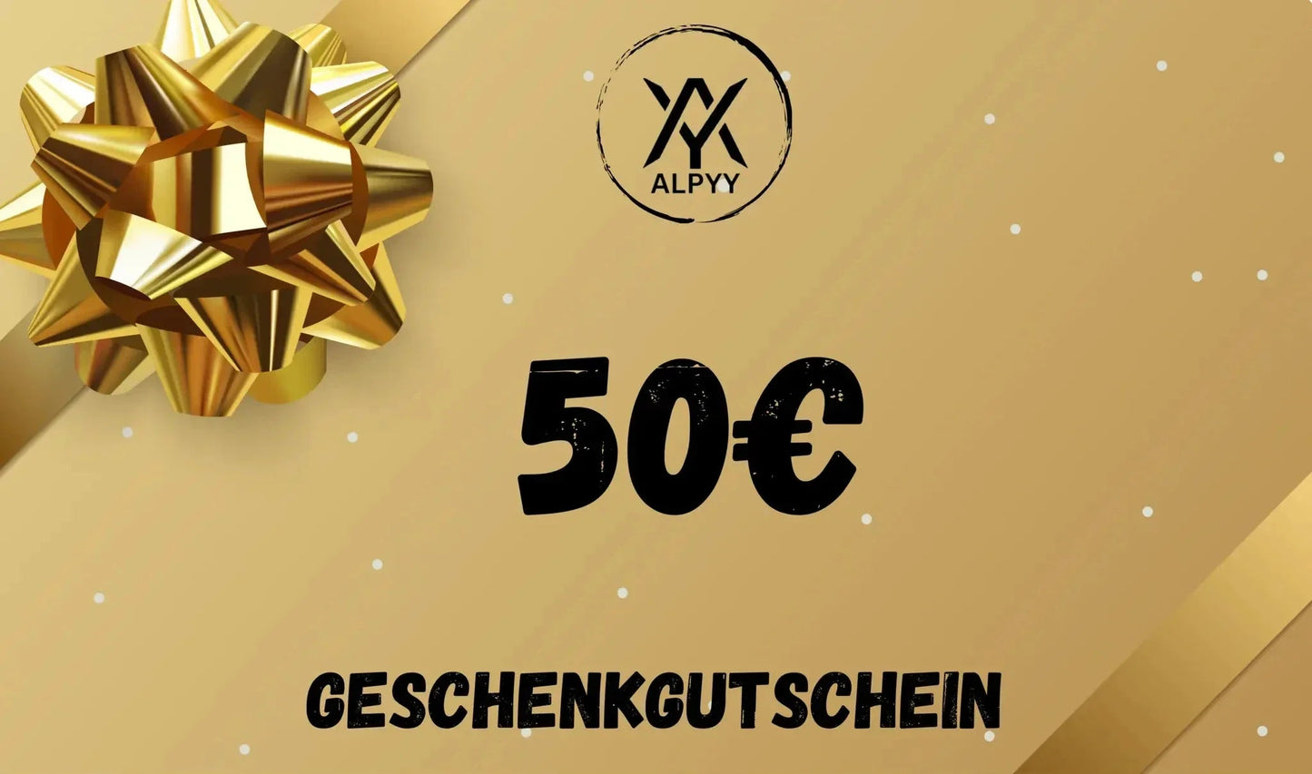 Geschenkgutschein 50€ Alpyy