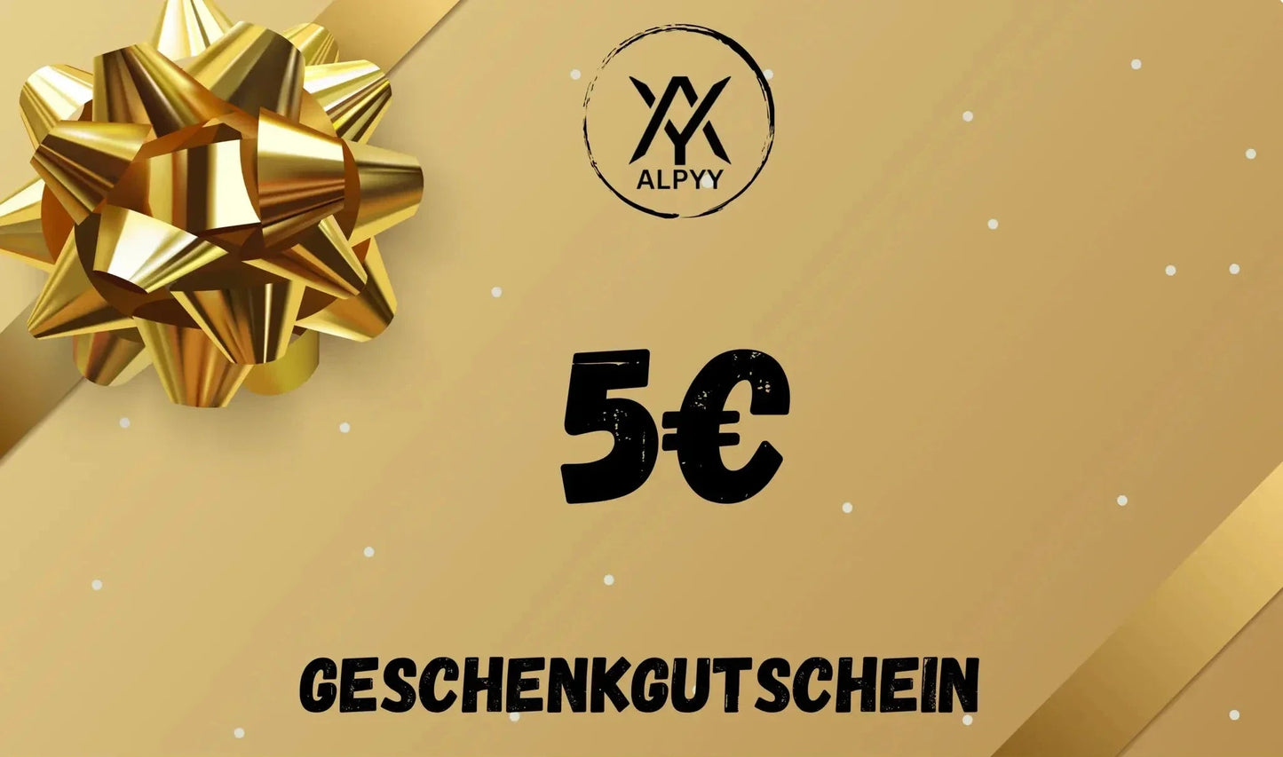 Geschenkgutschein 5€ Alpyy