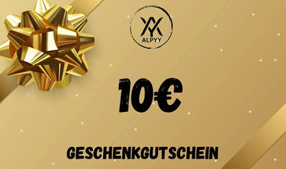 Geschenkgutschein 10€ Alpyy